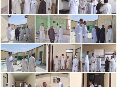 بازدید بخشدار کهیر و جمعی از مسئولان از مدارس همزمان با آغاز سال تحصیلی