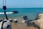 نصب و جانمایی سازه‌های زیستگاه مصنوعی لابستر در خلیج چابهار