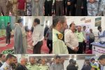 حضور فرماندار ویژه چابهار در نماز جمعه و تبریک هفته فراجا