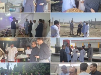 بازدید میدانی و نظارت بر بازار، نانواییها و واحدهای تولیدی بخش پیرسهراب به دستور فرماندار ویژه چابهار