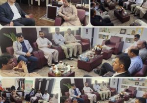 دیدار مدیرعامل کشت و صنعت مکران با فرماندار کنارک