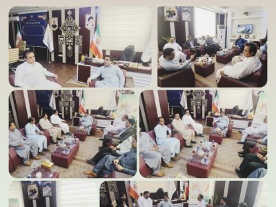 دیدار مدیرکل ورزش و جوانان سیستان و بلوچستان با فرماندار کنارک برگزار شد