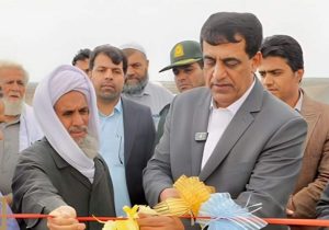 افتتاح هم‌زمان چند پروژه عمرانی در اسفندک