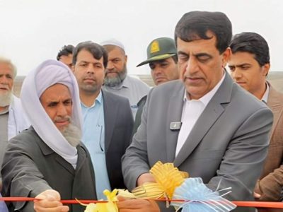 افتتاح هم‌زمان چند پروژه عمرانی در اسفندک
