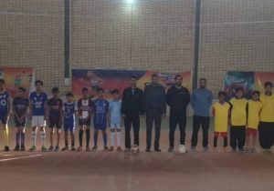 رقابت فوتسالی دانشآموزان نیمروز در جام اقتدار