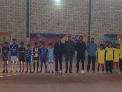 رقابت فوتسالی دانشآموزان نیمروز در جام اقتدار