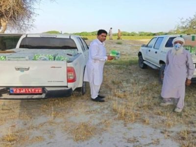 سمپاشی مبارزه با ملخ مراکشی در کنارک