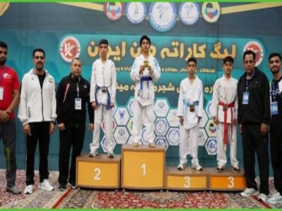 کسب مدال برنز رقابت‌های لیگ کاراته یک وان
