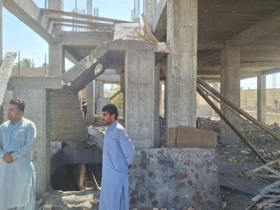 پیشرفت ۲۵ درصدی ساخت ساختمان فرمانداری گلشن