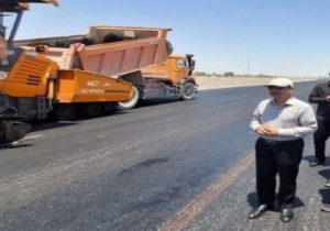 تداوم ساخت بزرگراه زاهدان به خاش