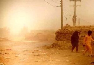 گردوخاک در شمال سیستان‌وبلوچستان ادامه دارد
