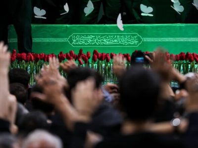 تجدید میثاق ورزشکاران خاش با رهبر شهید