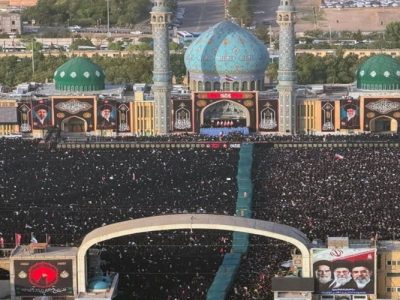 قم، غرق خروش عاشقان در تشییع رهبر شهید