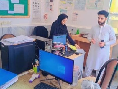 بازدید میدانی سرپرست شبکه بهداشت از مرکز بانسنت