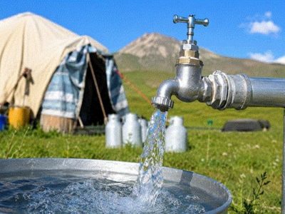 آب پایدار، سهم عشایر محله رسول میرجاوه شد
