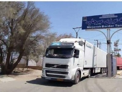 ترانزیت کالا از مرزهای جنوب ۳۴ برابر شد
