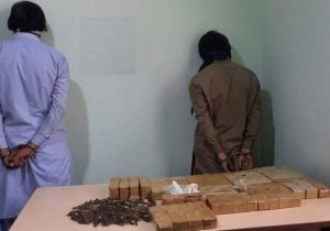 دستگیری ۲ قاچاقچی سلاح و مهمات در سراوان