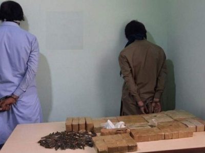دستگیری ۲ قاچاقچی سلاح و مهمات در سراوان