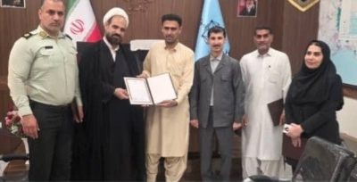تقدیر دادگستری کنارک از حافظان اراضی ملی