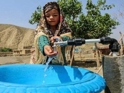 نبض آب در روستاهای تفتان جاری شد