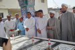 میثاق مسئولان کنارک با شهدای گمنام