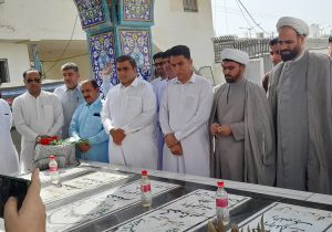میثاق مسئولان کنارک با شهدای گمنام