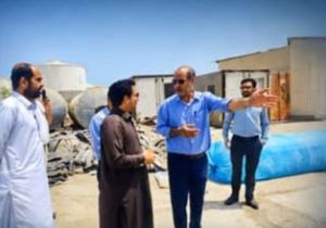 بازدید فرماندار کنارک از نیروگاه گازی شهرستان