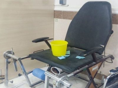 فیزیوتراپی بیمارستان زهک زیر سایه ضعف بهداشت