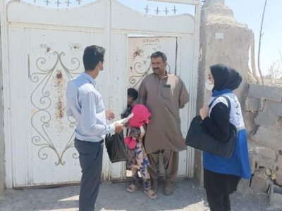 غربالگری خانه‌به‌خانه سل در هامون ادامه دارد