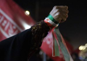 زنجیره انسانی مردم زاهدان برای حجاب