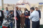 افتتاح زمین چمن مصنوعی مدرسه استثنایی در هامون