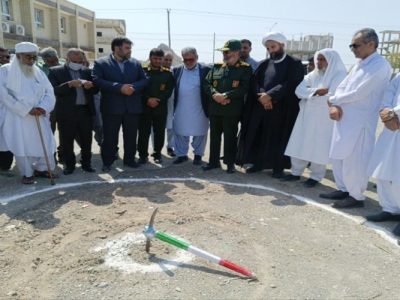 کلنگ‌زنی ۳ پروژه آموزشی در نیکشهر