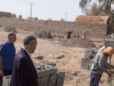 توسعه فضاهای تفریحی روستای نجف در زهک