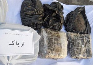 کشف ۱۰ کیلوگرم تریاک در محور خاش – ایرانشهر